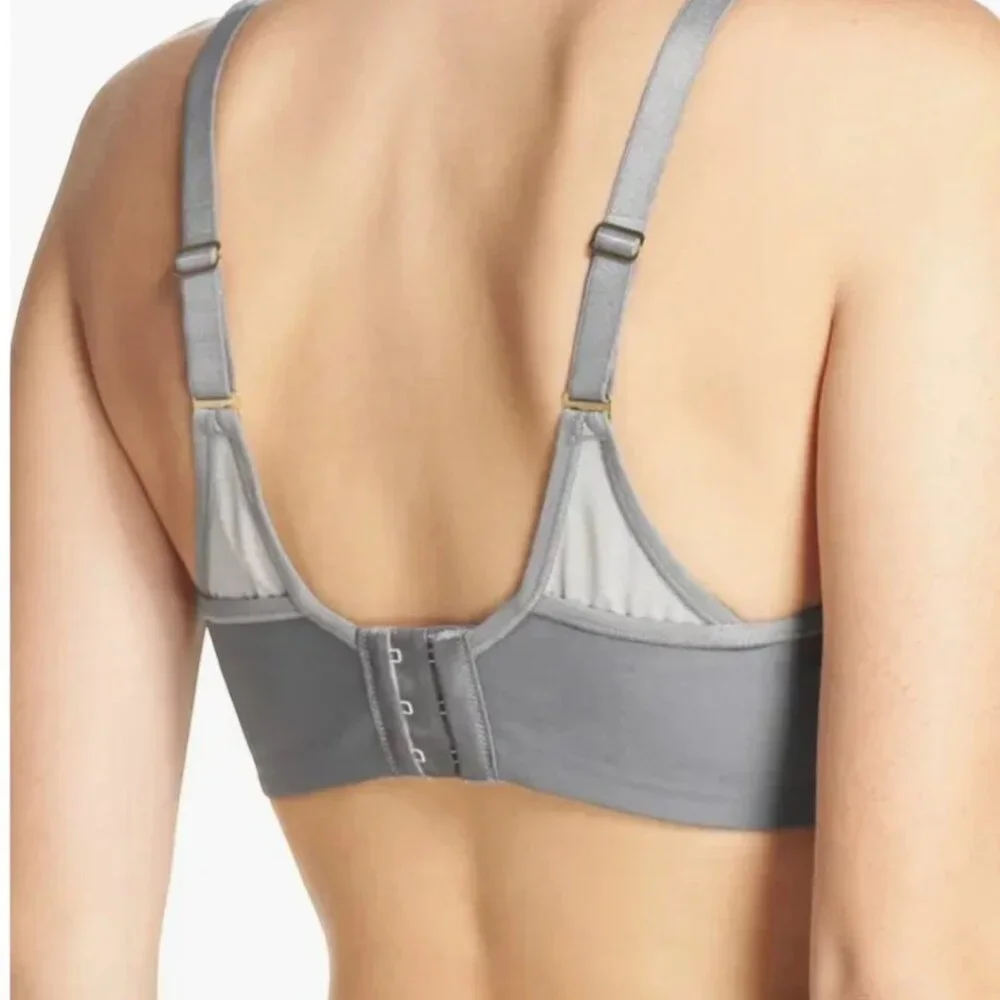 Natori Zen Contour Sports Bra 32DDD Gray Underwire